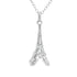Genuine .06ct Diamond Fashion Pendants Sterling Silver by Bids.com