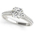 14k White Gold Double Prong Multirow Band Diamond Engagement Ring (1 1/8 cttw) by Bids.com
