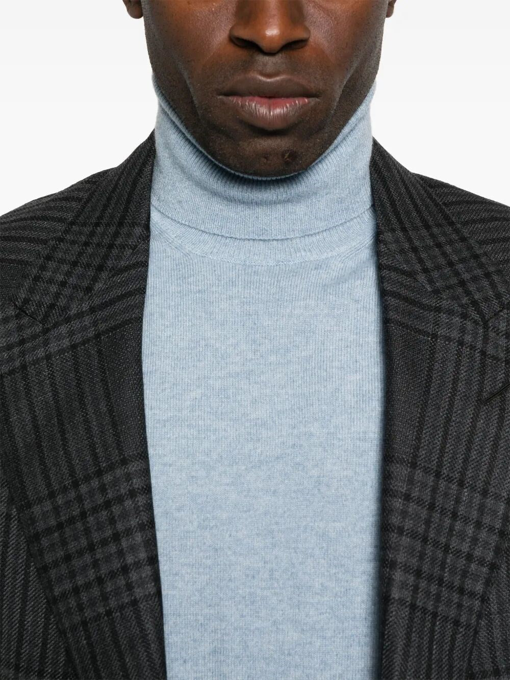 Brunello Cucinelli Men Cashmere Turtle-Neck Sweater by Luosophy