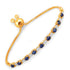 1.83 Carat Genuine Blue Sapphire and White Diamond .925 Sterling Silver Bracelet by Bids.com