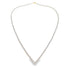 Genuine 7.00ct Diamond Tennis Necklace 14KT Yellow Gold by Bids.com