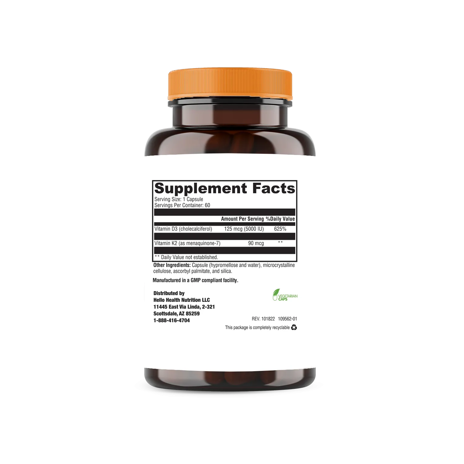 K2-D3 5000 60 Capsules