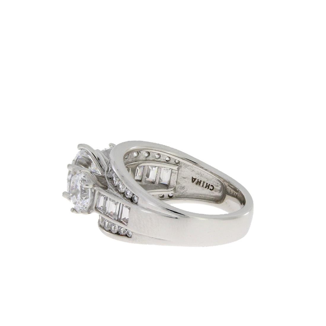 Genuine Cubic Zirconium CZ SS Bridal Sterling Silver by Bids.com