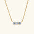 925 Sterling Silver Inlaid Sparkala™ Bar Necklace by Sparkala