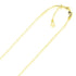 14k Yellow Gold Adjustable Snake Chain 0.85mm by Bids.com