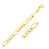 10K Yellow Gold Solid Figaro Chain (5.30 mm) by Bids.com