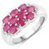 2.20 Carat Genuine Ruby .925 Sterling Silver Ring by Bids.com