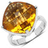 9.05 Carat Genuine Citrine .925 Sterling Silver Ring by Bids.com
