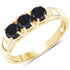 0.99 Carat Genuine Black Diamond .925 Sterling Silver Ring  DestGlow