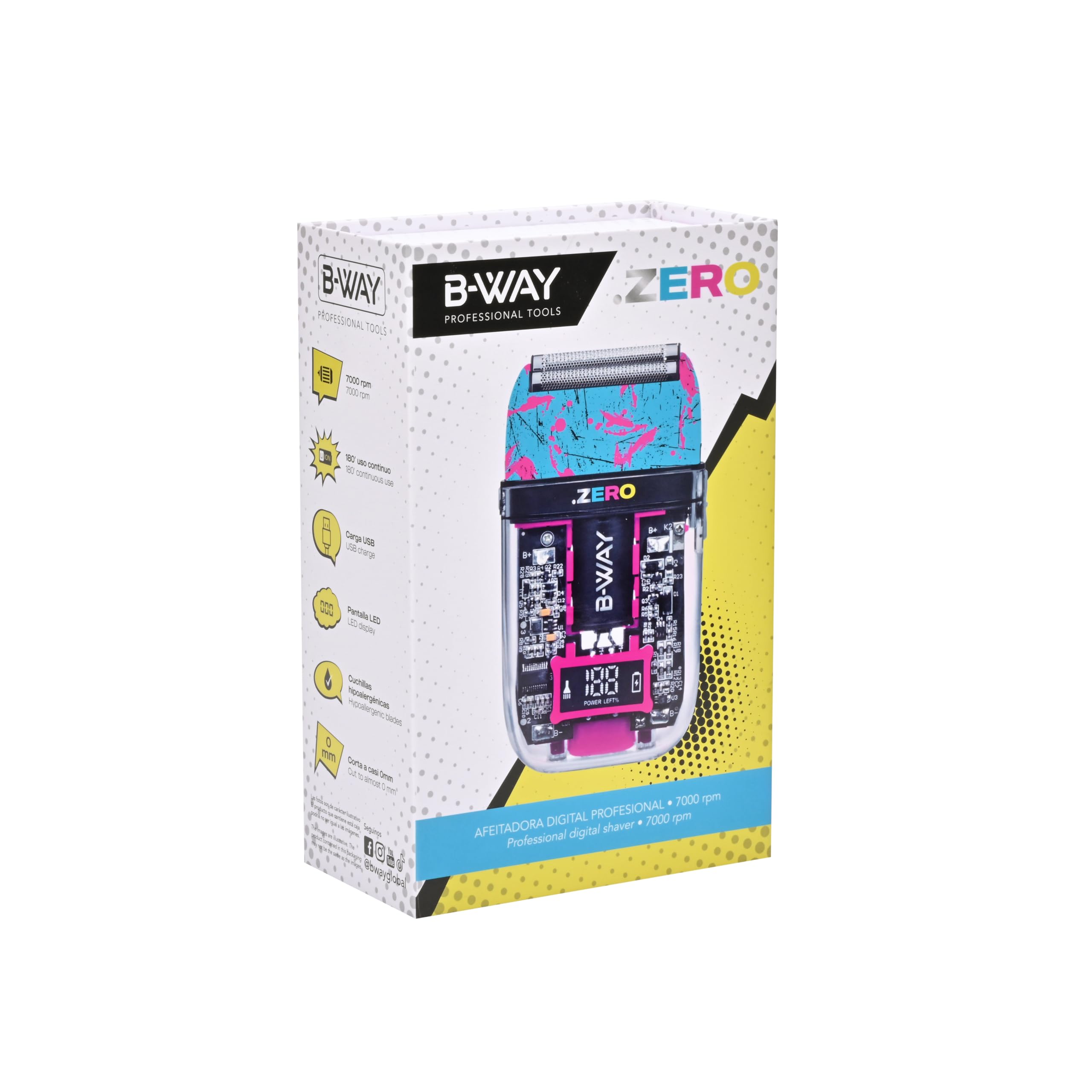 B-Way California Clipper, One Trimmer, Zero Shaver - 3 in 1 Set by RT-Way USA