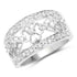 0.31 Carat Genuine White Diamond .925 Sterling Silver Ring by Bids.com