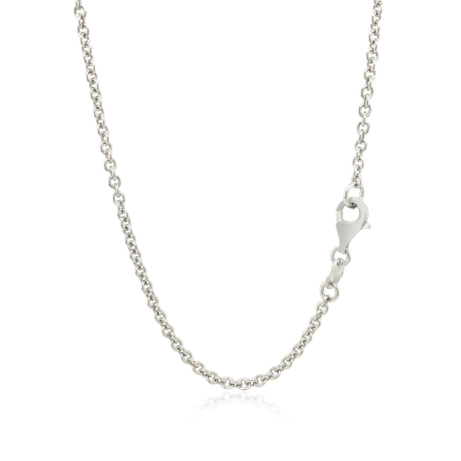 Sterling Silver Infinity Symbol Necklace by Bids.com