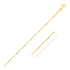 Bar Links Pendant Chain in 14k Two Tone Gold (1.4mm) by Bids.com