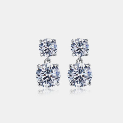 10 Carat Sparkala™ 925 Sterling Silver Earrings by Sparkala
