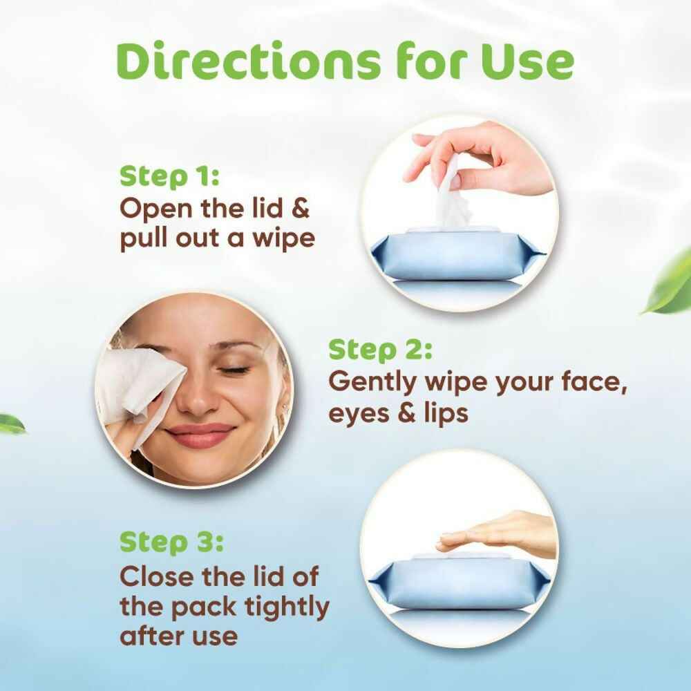 Mamaearth Micellar Gentle Makeup Remover Wipes