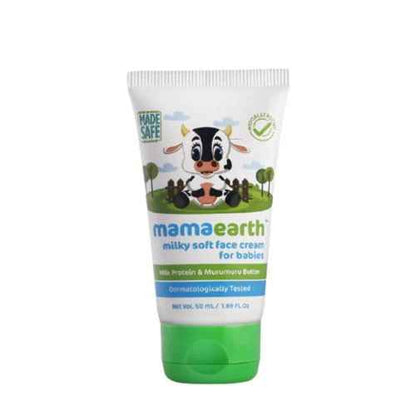 Mamaearth Milky Soft Baby Face Cream For Moisturizes, Soothes, Heals Chapped Skin