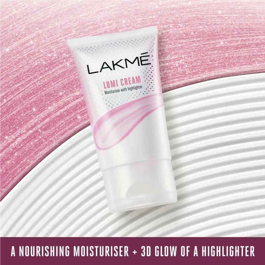 Lakme 9 To 5 Lumi Strobe Cream Highlighter + Moisturizer + Primer