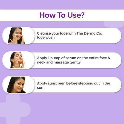 The Derma Co C-Cinamide Radiance Serum - Limited Time Offer