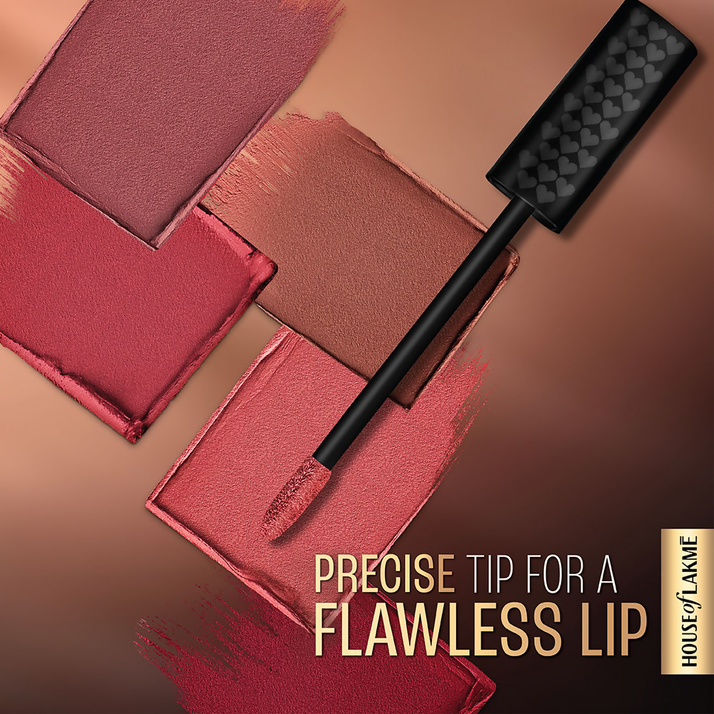 Lakme Xtraordin-Airy Velvet Matte Lip Mousse - Love Me Red