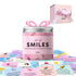 Smiles Jar with Joyful Messages and Gift Box