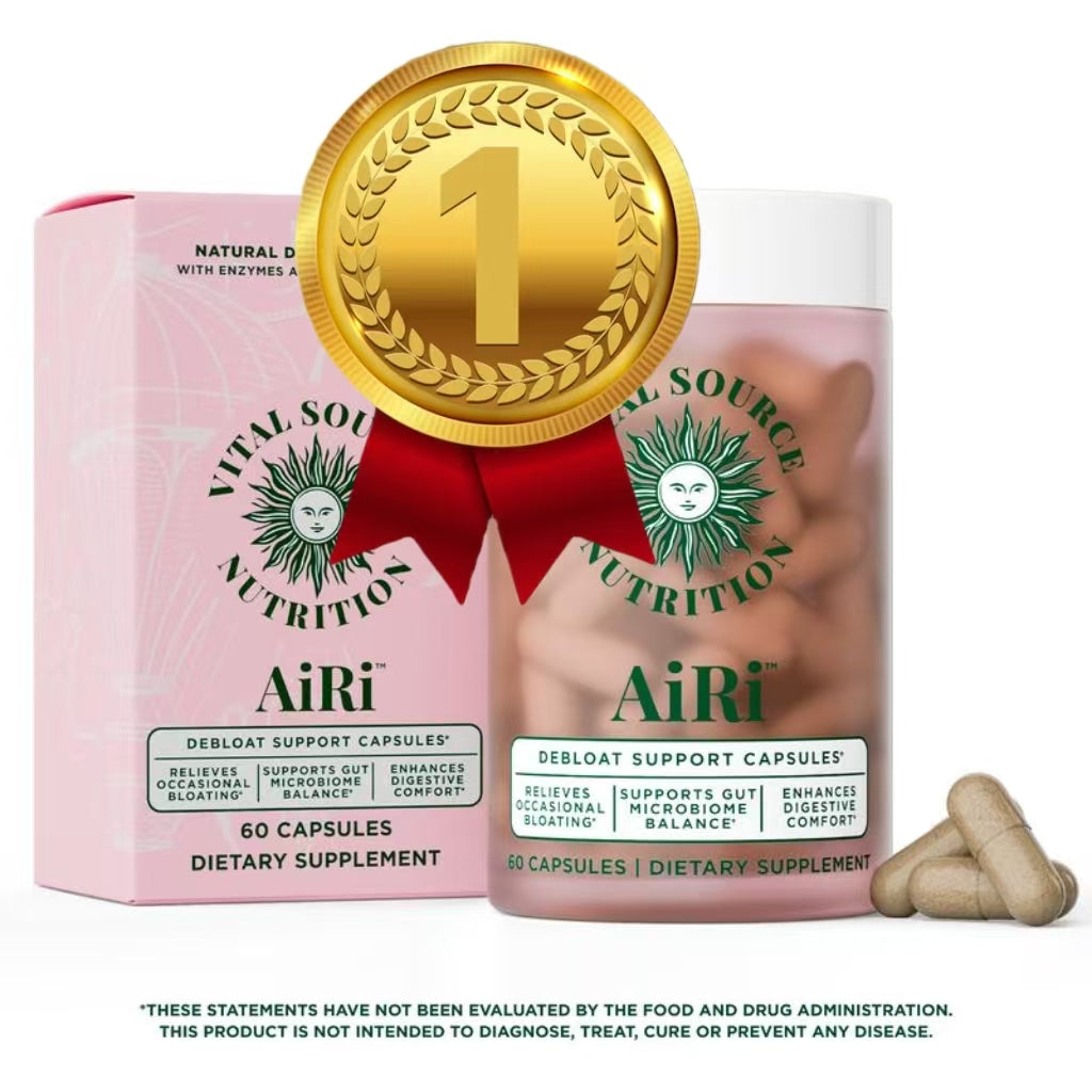 Debloat Support Capsules -AiRi- Vital Source Nutrition  DestGlow