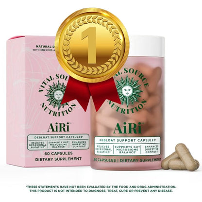 Debloat Support Capsules -AiRi- Vital Source Nutrition  DestGlow