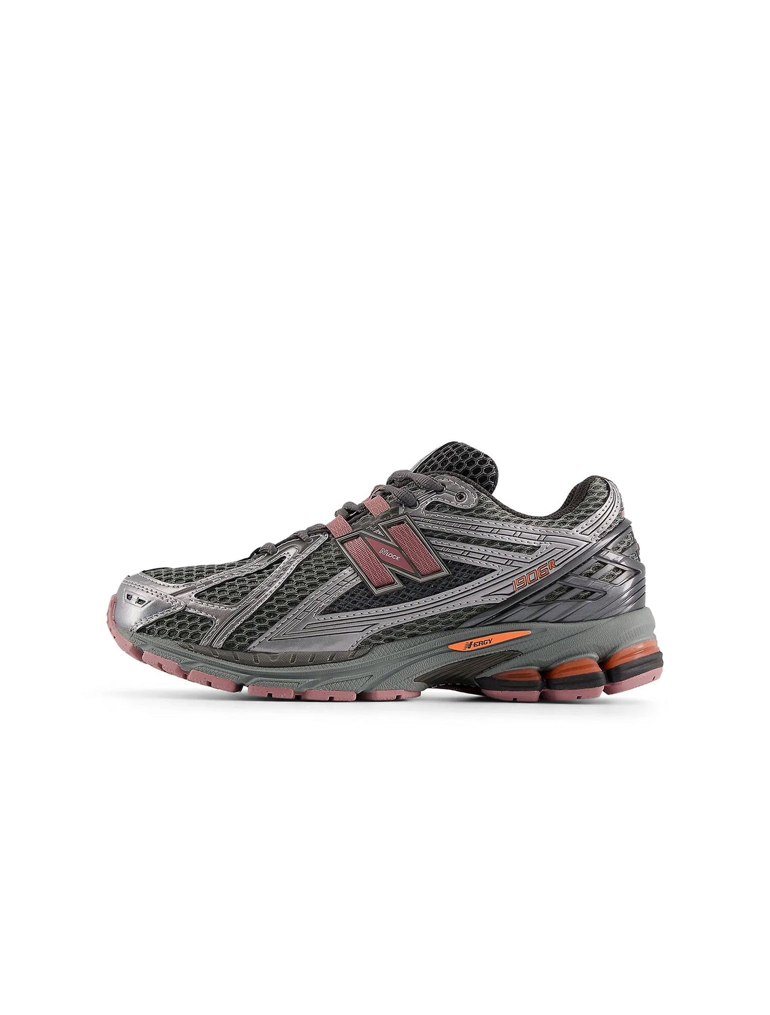 New Balance Mens 1906 Running Shoes - Grey/Pink by Denim Exchange