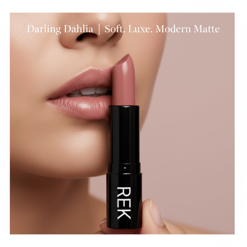 Cream Lipstick Collection | REK Cosmetics | Creamy Finish, Longwear Formula