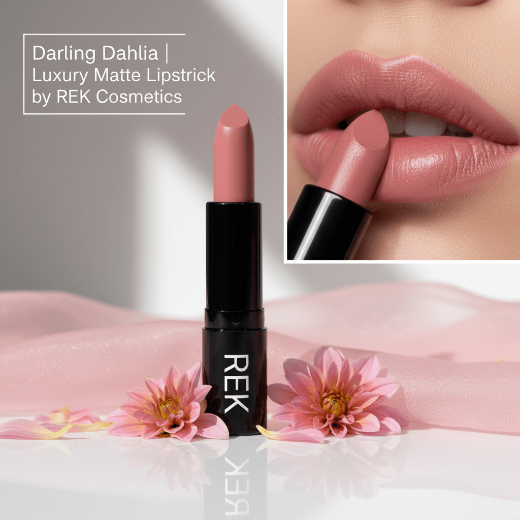 Cream Lipstick Collection | REK Cosmetics | Creamy Finish, Longwear Formula