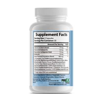 Pure Sleep Supplement - Natural Sleep Aid for Deep Rest & Relaxation