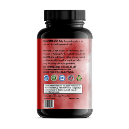 Pure Testosterone Booster Supplement - Natural T-Support for Men
