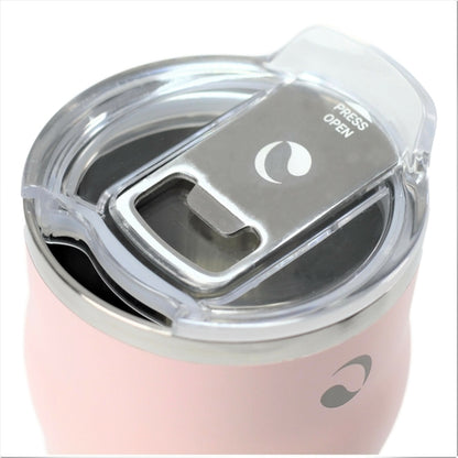 DRINCO 20oz Insulated Beer Mug with Built-In Bottle Opener THOR - Pale Pink Stainless Steel Tumbler