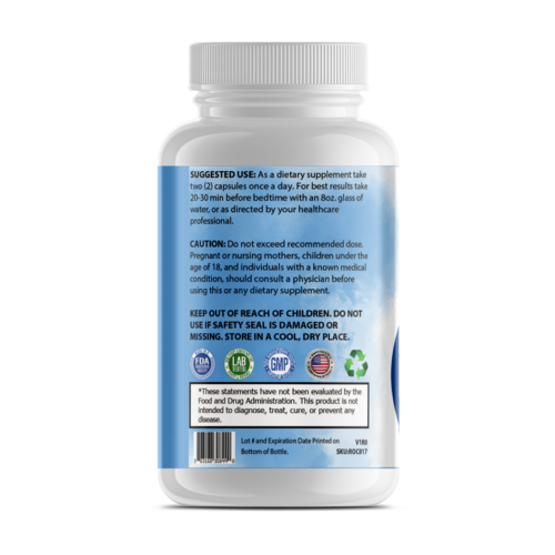 Pure Sleep Supplement - Natural Sleep Aid for Deep Rest & Relaxation