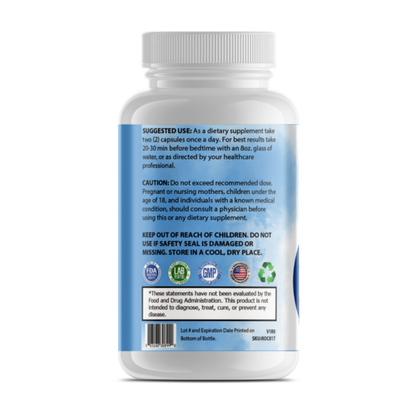 Pure Sleep Supplement - Natural Sleep Aid for Deep Rest & Relaxation