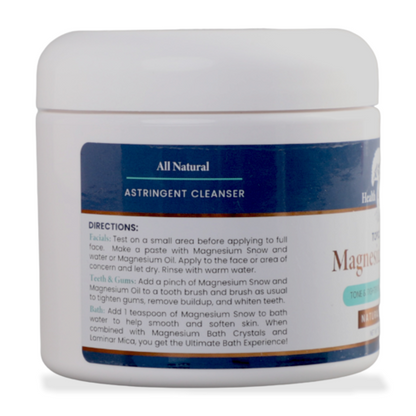 Magnesium Snow Spray - Ultra-Pure Topical Magnesium for Deep Muscle Relief