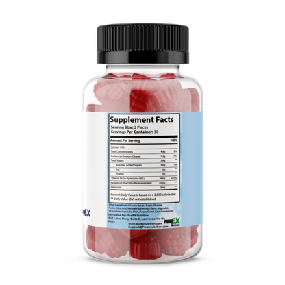 Pure Sleep Gummies - Natural Sleep Aid for Better Rest & Relaxation