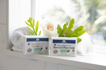 Magnesium Bar Soap 2-Pack - Natural Cleansing & Skin Nourishment