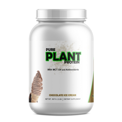 Pure Plant Protein Powder - Chocolate Flavor | Vegan Protein Supplement