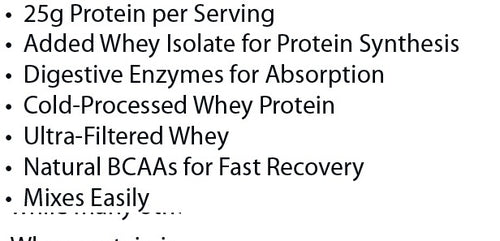 Absolute Whey Protein Powder - Vanilla Flavor | Premium Whey Supplement