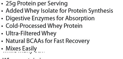 Absolute Whey Protein Powder - Vanilla Flavor | Premium Whey Supplement