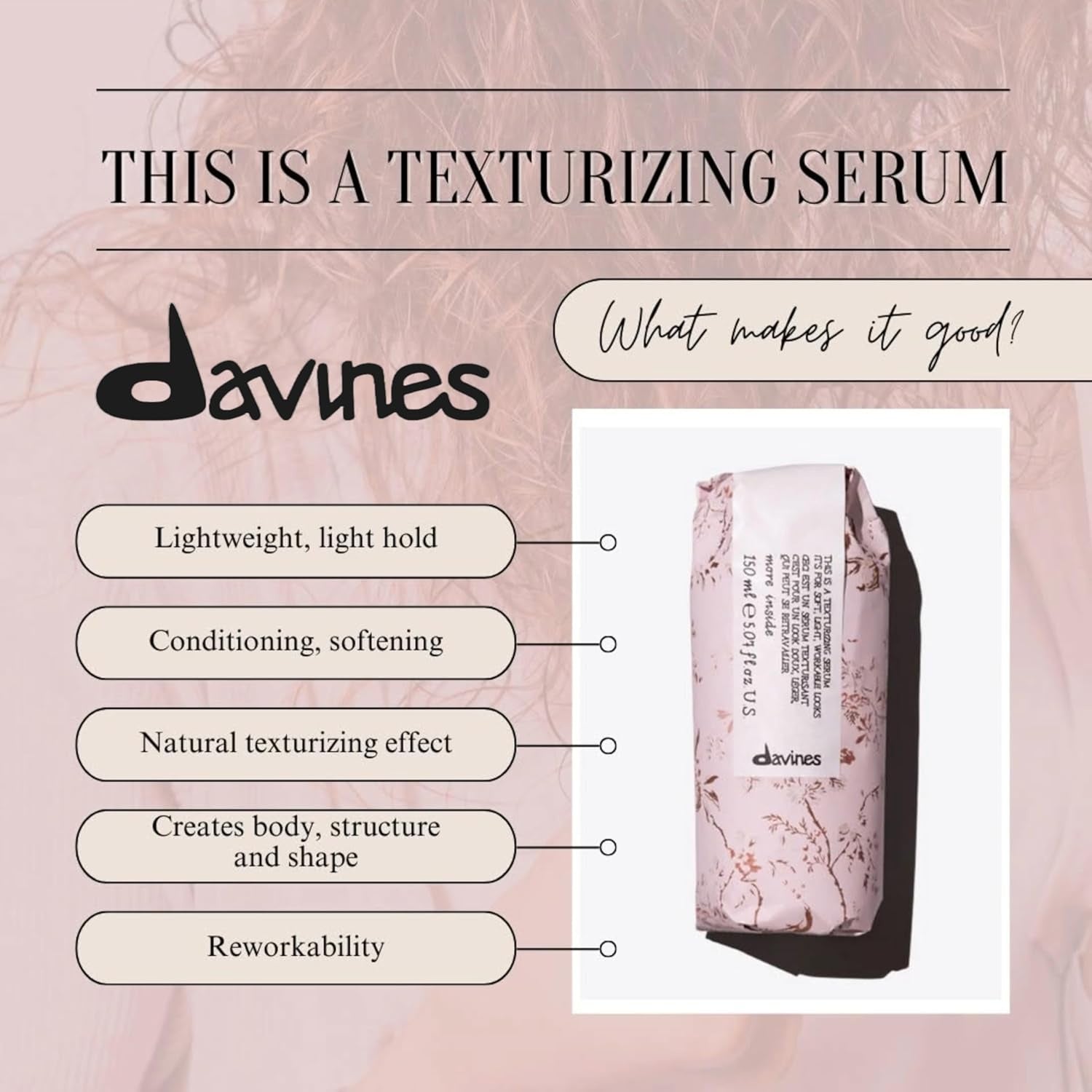 Davines This Is a Texturizing Serum 150 mL by Nava Beauty