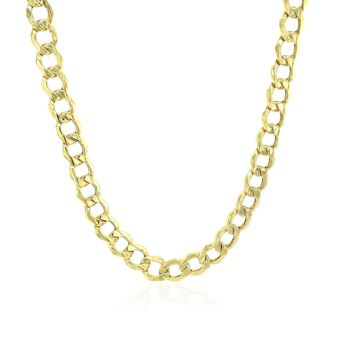 5.3mm 10k Yellow Gold Curb Chain by Bids.com