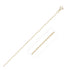 14k Yellow Gold Cable Link Chain 0.5mm by Bids.com