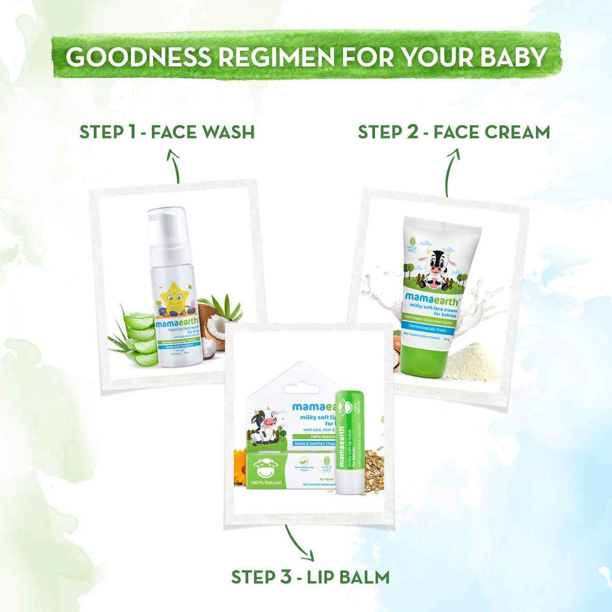 Mamaearth Foaming Baby Face Wash For Deeply Cleanses, Soothes Skin &amp; Tear-Free Formula
