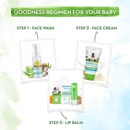 Mamaearth Foaming Baby Face Wash For Deeply Cleanses, Soothes Skin &amp; Tear-Free Formula