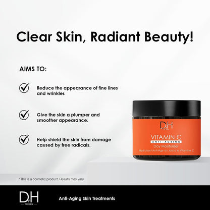 Dr H Vitamin C Anti-Ageing Day Moisturiser 60ml by skinChemists US