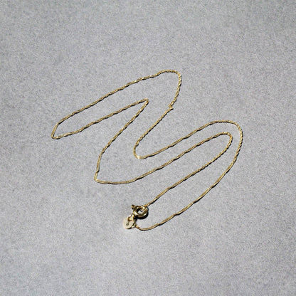 14k Yellow Gold Singapore Chain 0.8mm by Bids.com