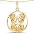 0.45 Carat Genuine Pearl .925 Sterling Silver Pendant by Bids.com