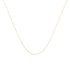 Solid 10K Yellow Gold 0.5mm Slim and Dainty Unisex 18" Rope Chain Necklace by Bids.com