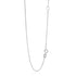 14k White Gold Adjustable Cable Chain 1.1mm by Bids.com